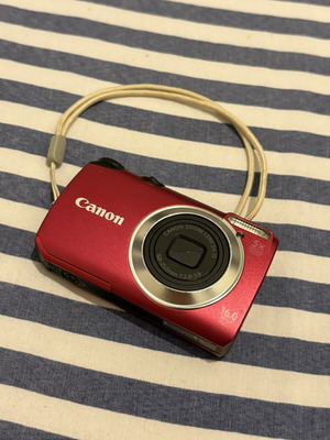 Ψηφιακή φωτογραφική μηχανή Canon PowerShot A3300 IS κόκκινη σαν καινούργιο