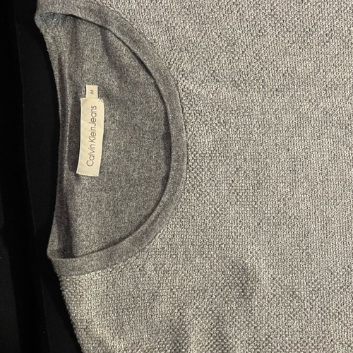 Calvin Klein Jeans spring thin sweater like new, gray