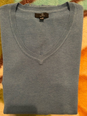 Bershka men's turquoise pullover size M like new