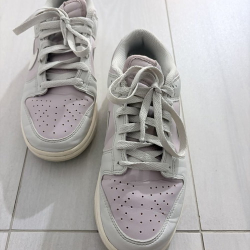 Nike Dunks sneakers used, pink and grey, size 38