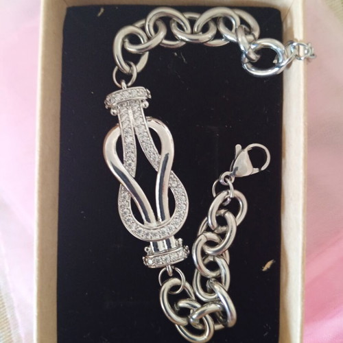 A.L.E. women's silver bracelet