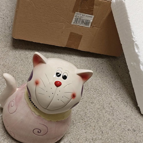 Unique ceramic storage vase with lid large new