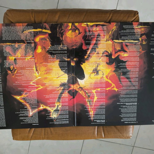 Manowar The Triumph Of Steel double blue vinyl like new