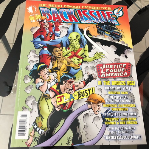 Back Issue Magazine 58 new, Justice League of America Bronze Age