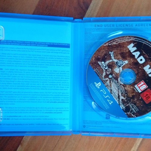 Mad Max 2015 PS4 game used