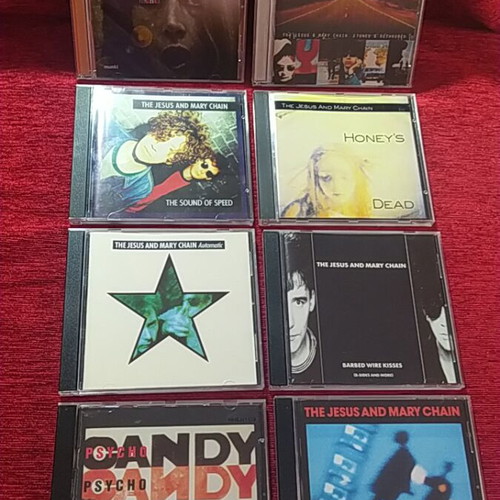 The Jesus and Mary Chain Discography 8 CDs like new, rock