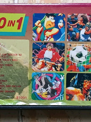 Electronic game cartridge used