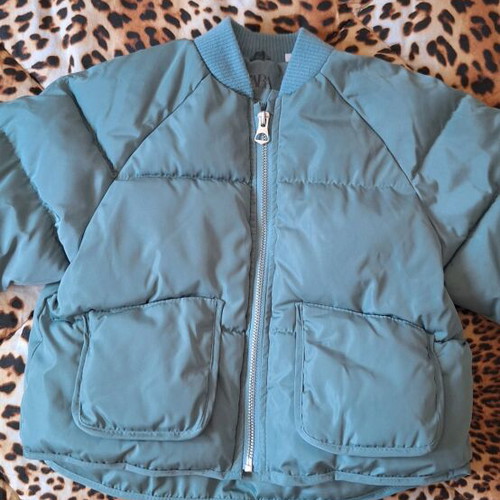 Zara jacket for 12-18 months 86cm like new, olive