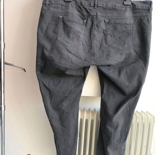 Black elastic pants 3XL-4XL like new, plus size