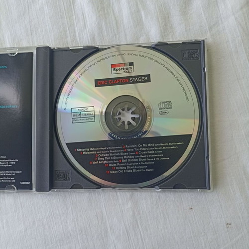 Eric Clapton Stages CD new, rock