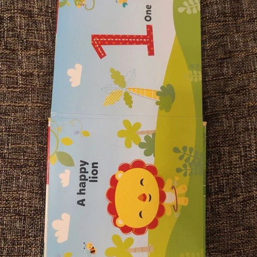 Fisher-Price Learning to Count book new, English, ages 24+ months