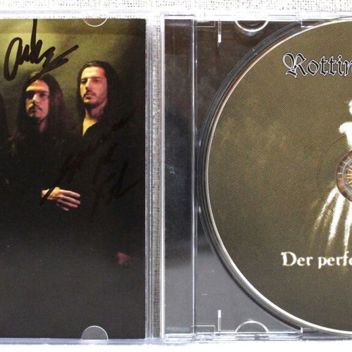 Rotting Christ Der Perfekte Traum CD EP new, signed black metal