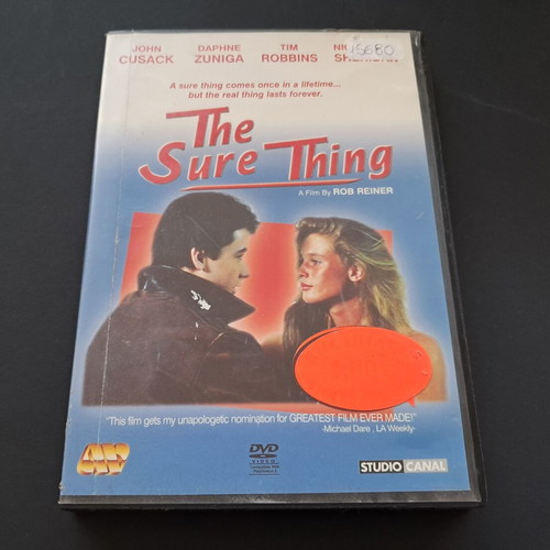 The Sure Thing DVD used with Greek subtitles