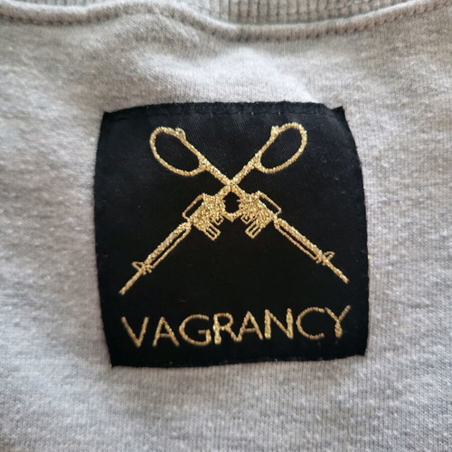 Vagrancy sweatshirt gray like new, size S