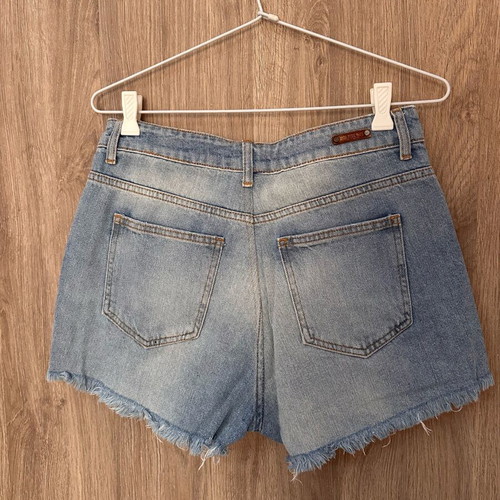 Denim shorts pack of 2 used, Zara pearl detail and Bershka medium size