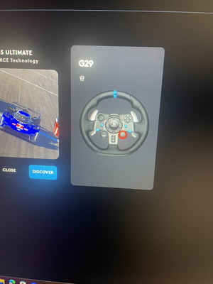Logitech G29 τιμόνι αγώνων σαν καινούργιο για PS4, PS5 και PC