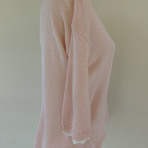 Bill Cost knitted top, pink, one size
