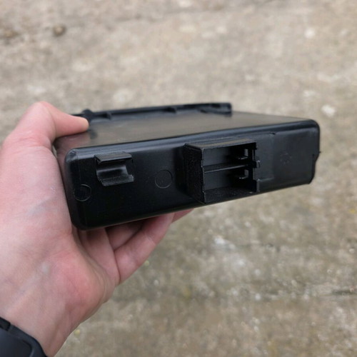 Alfa Romeo 156 center console glove box used 1-DIN