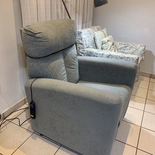 Πολυθρόνα Medilax Recliner μεταχειρισμένη, ανατομική ηλεκτρική, olive grey