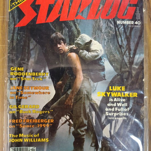 Starlog magazine issue 40 used