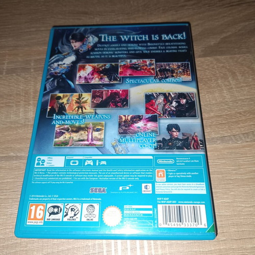Bayonetta 2 for Nintendo Wii U like new