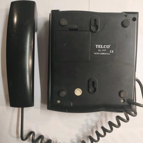 Telco landline phone used with speakerphone