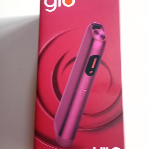 Glo HILO e-cigarette new, sealed, burgundy red
