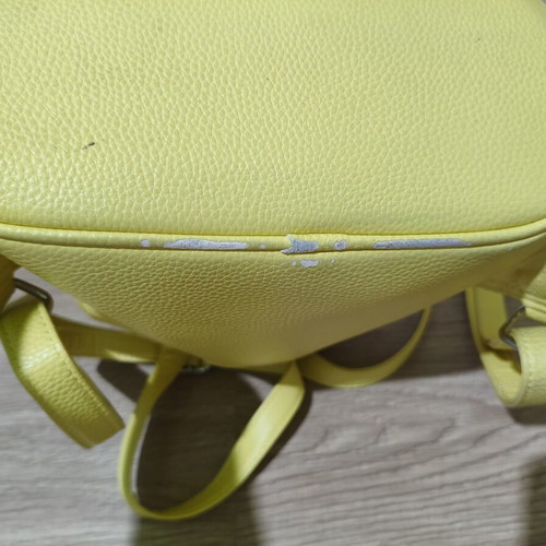 Pull&Bear women's backpack used, yellow