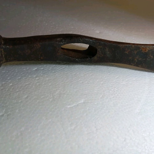 Forged shoe hammer used without handle