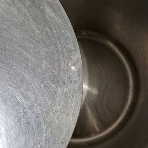 Master Chef professional inox 18/10 pot Ø40cm 30L with lid like new