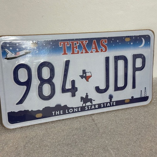 Texas decorative car license plate new