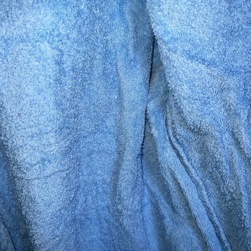 Children's robe for 4-year-old boy, blue