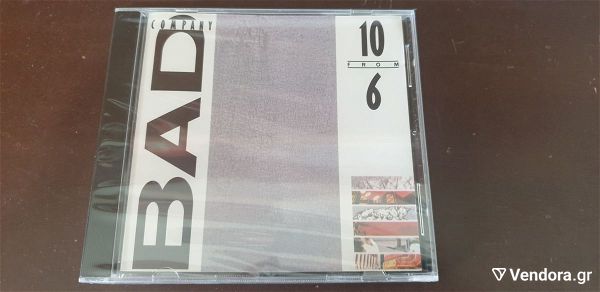  BAD COMPANY - 10 From 6 (CD, Atlantic) sfragismeno!!!
