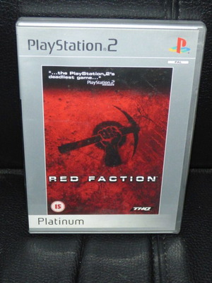 Red Faction Platinum PlayStation 2 used, complete