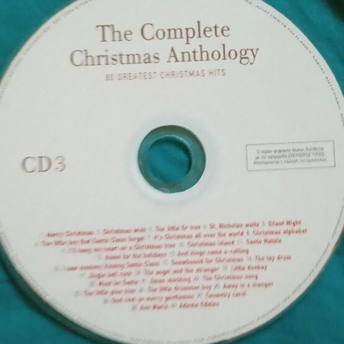 Christmas songs new, 3 CDs, 80 songs