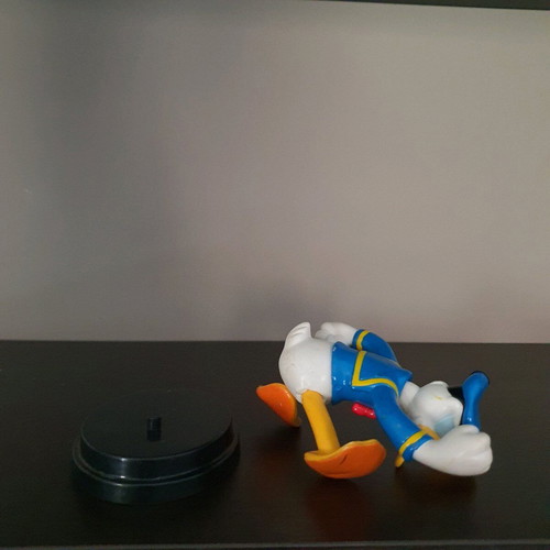 Donald Duck figure DeAgostini Disney used, height 7cm