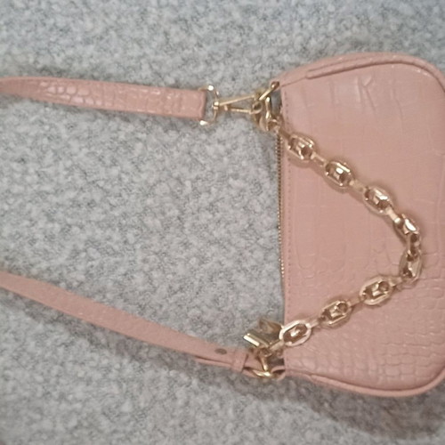 Pink shoulder bag used