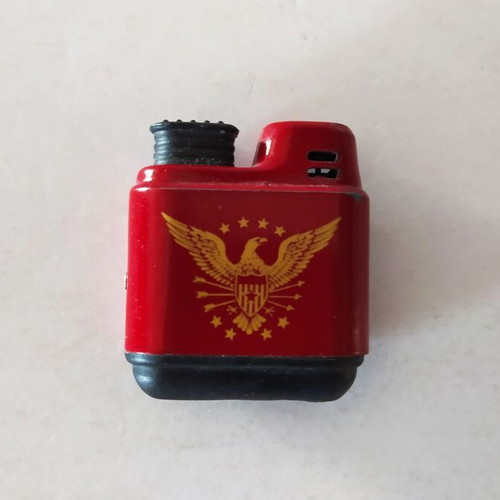 American legend lighter used, mini metal (3x4cm)