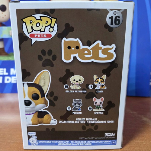 Funko Pop Pets Corgi figure new