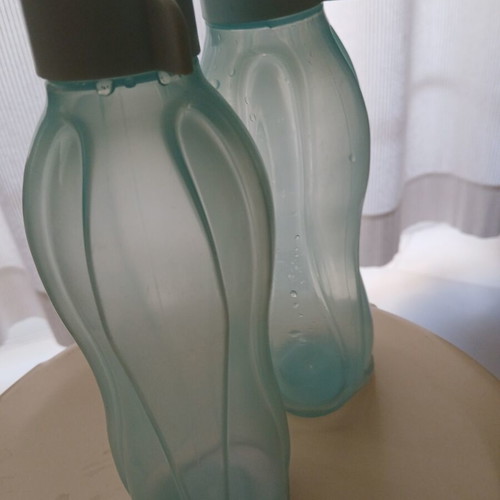 Tupperware Eco Water Bottles Set of 2 with Gift