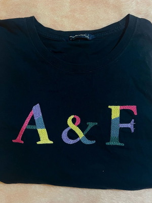 Abercrombie & Fitch μπλούζα μέγεθος large μεταχειρισμένη, μπλε