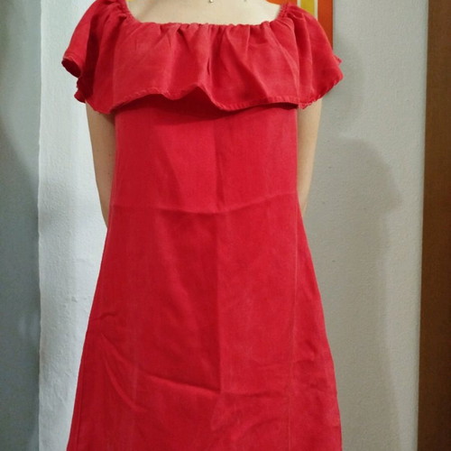 Esmara Tencel summer dress medium-large like new, red