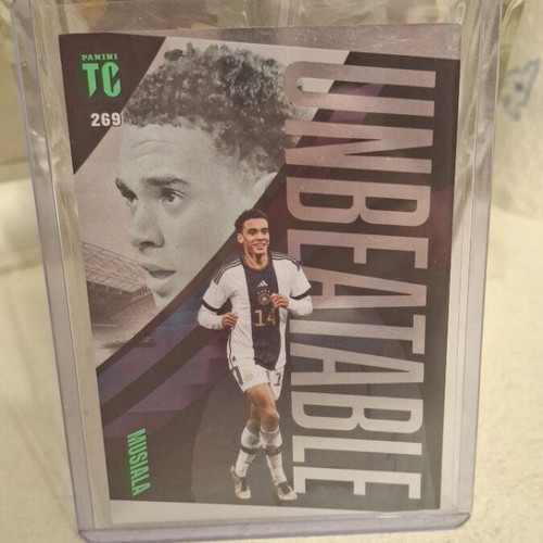Jamal Musiala Unbeatable Panini card