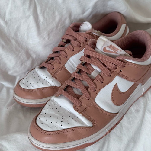 Nike Dunk size 41 used, original, white and pink