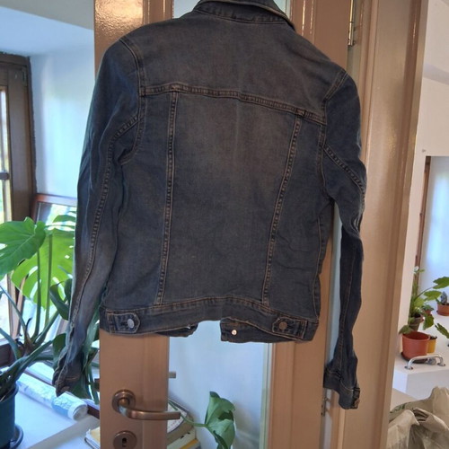 Denim jacket H&M used, size small, blue