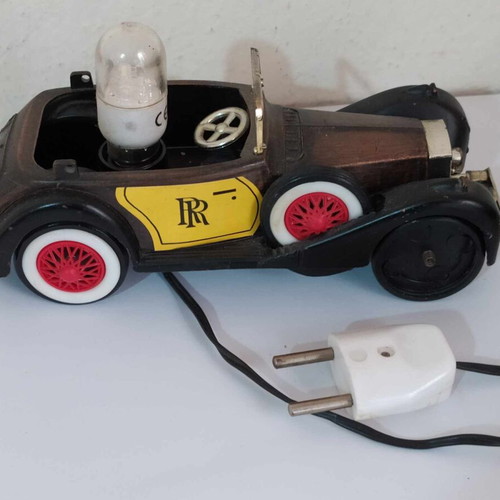 Rolls Royce Phantom III (1939) lamp Pitsaris toys like new with plug