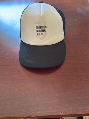 Juventus Athens Academy hat like new, black and white