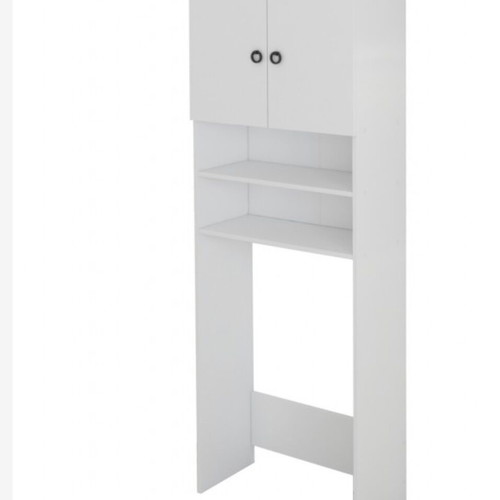 Laundry furniture new, white melamine, dimensions 640x27x180cm