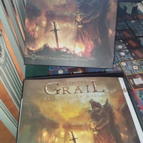 Tainted Grail 3D printed insert for board game