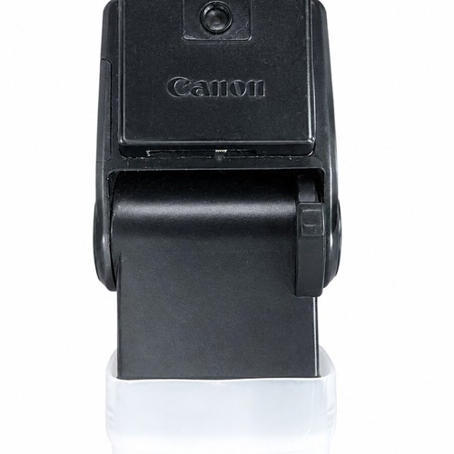 Canon Speedlite 199A vintage flash with Wide Adapter used